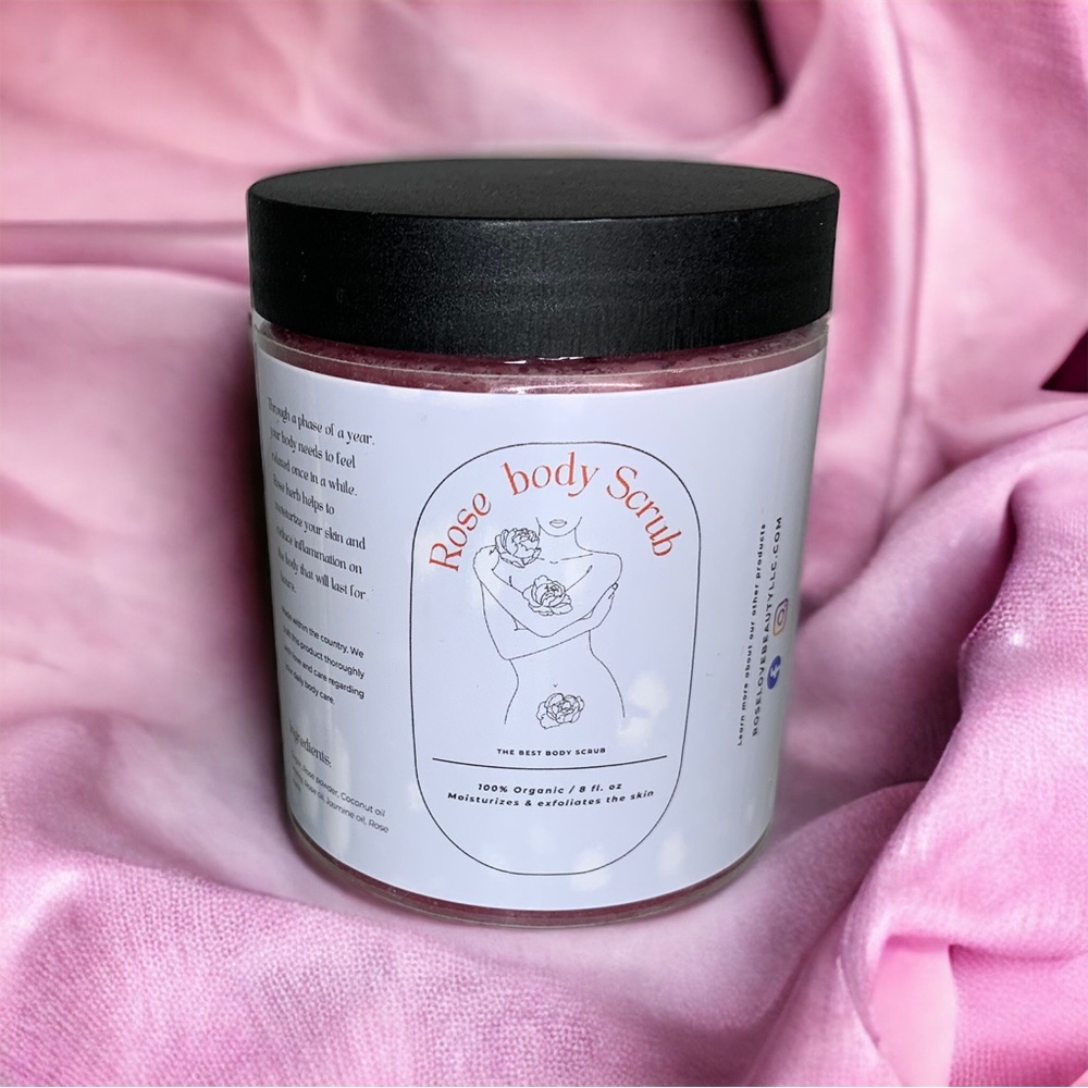 Rose Body scrub!